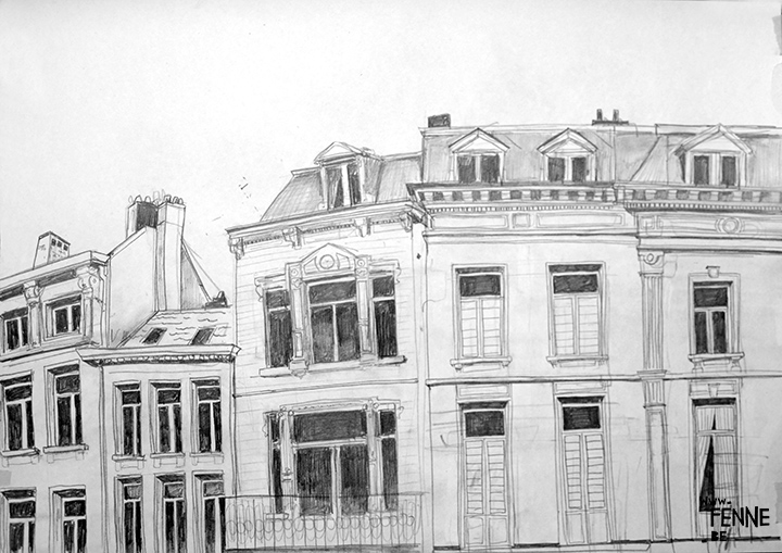 Antwerpen | Drawing | www.Fenne.be