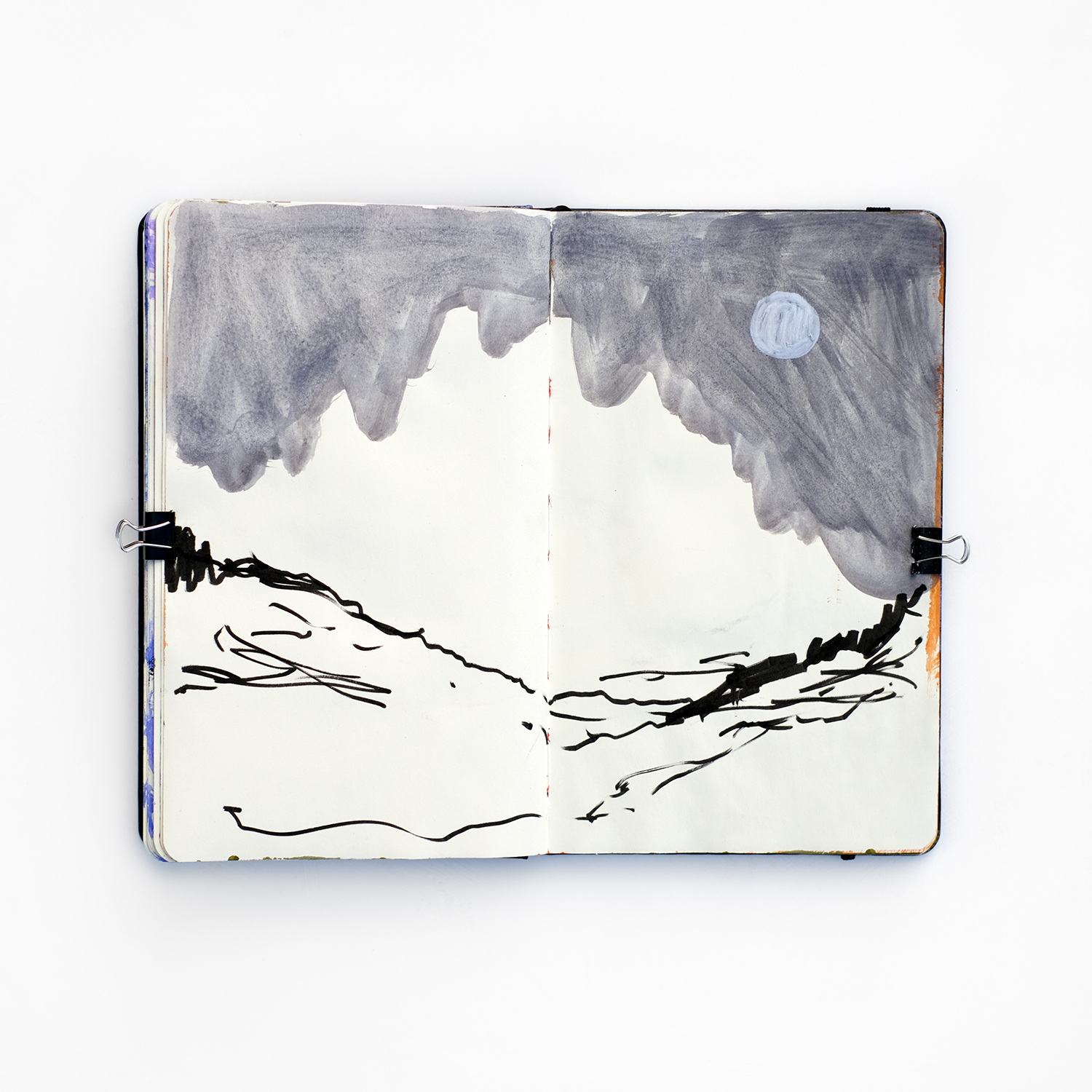 Mixed media sketchbook, www.Fenne.be