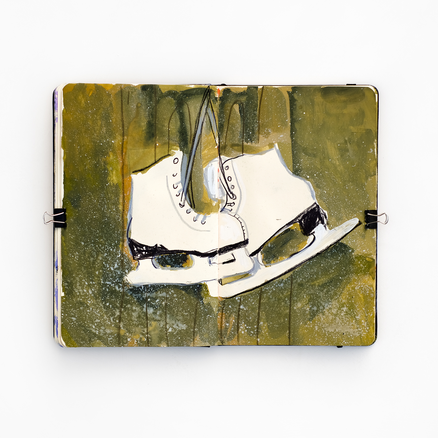 Mixed media sketchbook, www.Fenne.be